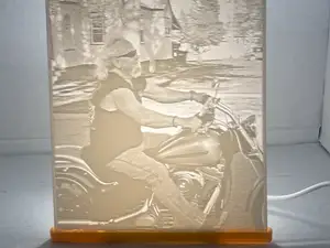 Lithophane Spotlight Stand