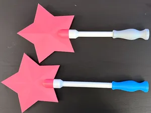 Star Magic Wand with Hidden Payment Card Slot