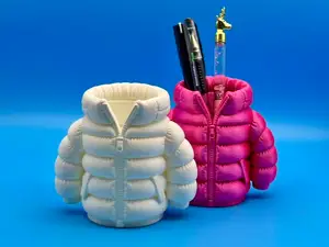 羽绒服笔筒(大开口)