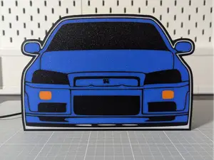 Nissan GTR R34 Front Lightbox