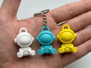 Mini Cute Astronaut Keychain – Space Figurine
