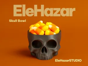 Candy Skull Bowl