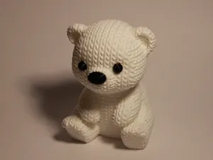 Knitted Polar Bear | No AMS required