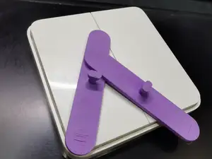 【Match】米家无线开关双键版 内置磁铁磁吸支架 螺丝孔版