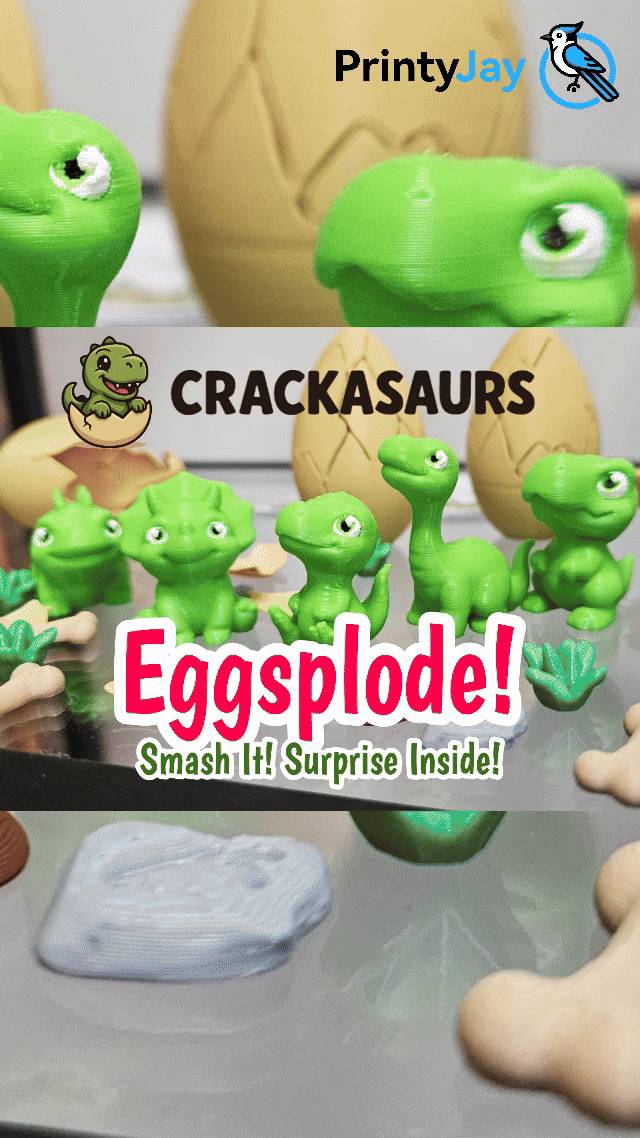 Crackasaurs! – Hatch & Collect!