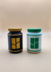 Vial with cap
