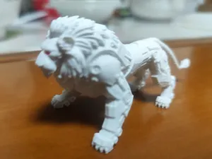 赛博机甲狮子cyber lion