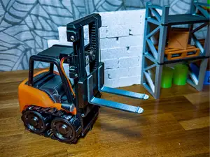 CyberBrick Upgraded Forks for Forklift