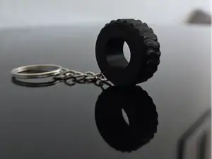 Tire keychain