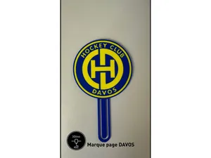 Davos Hoeckey club Marque page