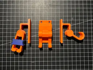 Beweglicher Haken Set zum kleben oder schrauben