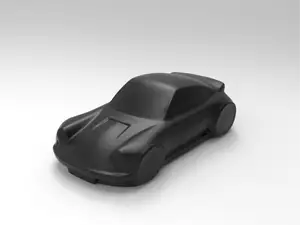 porsche 911 wide car model