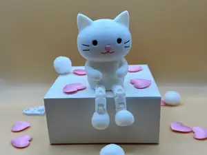 Articulated Cat with legs