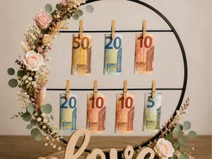 Wedding Money Ring – Geschenk mit Geldhalter