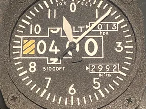 Trintec Altimeter Wall Clock
