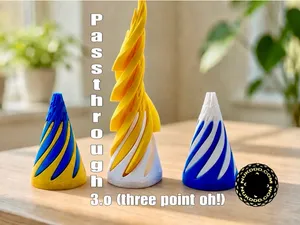 Passthrough 3.o Twisty Passthrough Cone