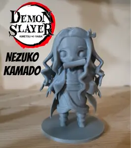 Nezuko Kamado - Miniatura Chibi - Demon Slayer