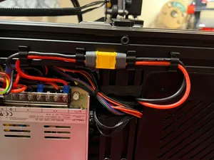V-Slot Cable Clips for Power and Ribbon Cables