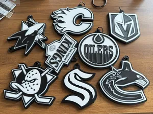 NHL keychains - Pacific Division Bundle