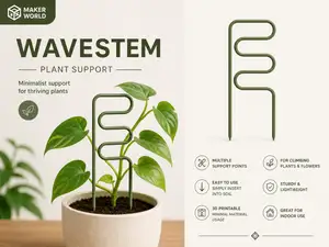 WaveStem Plant Trellis/Plant Support