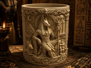Dekobecher des Anubis
