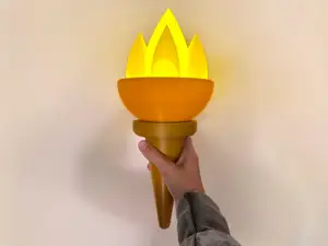 Olympic Torch Lamp