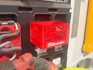 milwaukee milk crate packout and regular version
