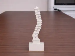 Gravity Bend Tower Sculpture