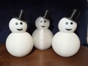 Snowman Tow hitch 50mm ball cover or ornament