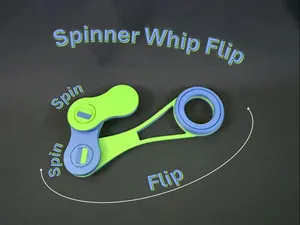 Spinner Whip Flip - Strong Modular Flipping Fidget