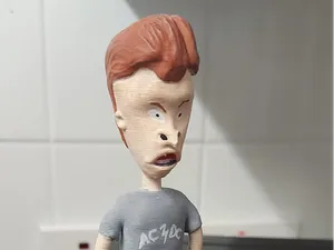 Butt-Head from the 90s show Beavis and Butt-Head