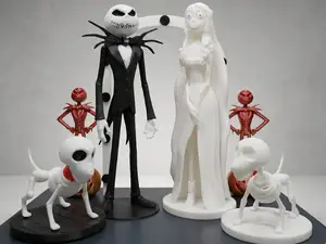Jack Skellington & Corpse Bride Wedding Diorama