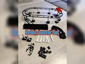 Bambu Rollercoaster Set with Train