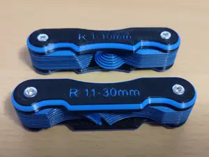 Radius gauges 1-10mm & 11-30mm