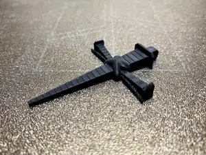 Nail Cross Charm