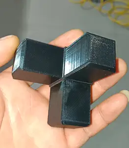 25X25MM铝方管3通连接件