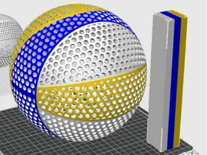 Airless Beach Volleyball