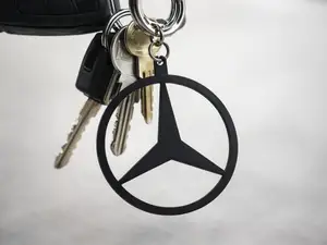 3-point star keychain