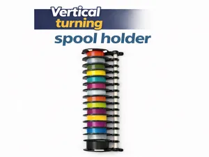 Vertical spool holder, up to18 rolls of filament