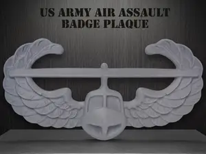 US Army Air Assault Badge Plaque