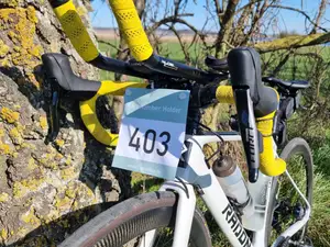 Nummernhalter Rennen Gravel Rennrad Startnummer