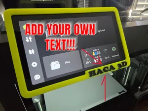X2D / P2S Customizable screen cover
