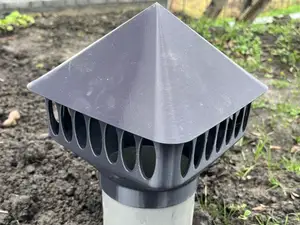 Ventilation Pipe Rain Cover (110 mm Vent Cap)