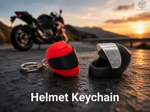 Helmet Keychain