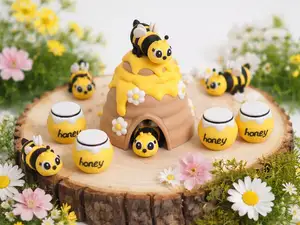 Flexi kleine Honig Biene bewegliches Gelenktier