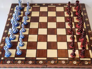 Spiral Passthrough Chess Full Set
