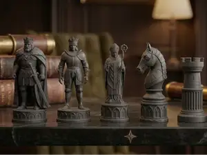 Medieval Grandmaster Chess Set