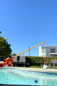 Functional Fishing Rod pool toy - clicking sound