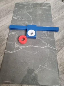 Diamond tile drill holder