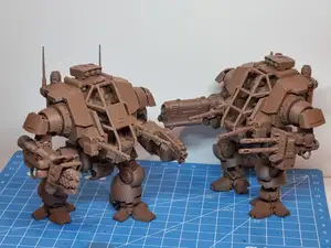 Futuristic Mecha Warsuit Tabletop Miniature